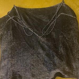 Metallic tank top